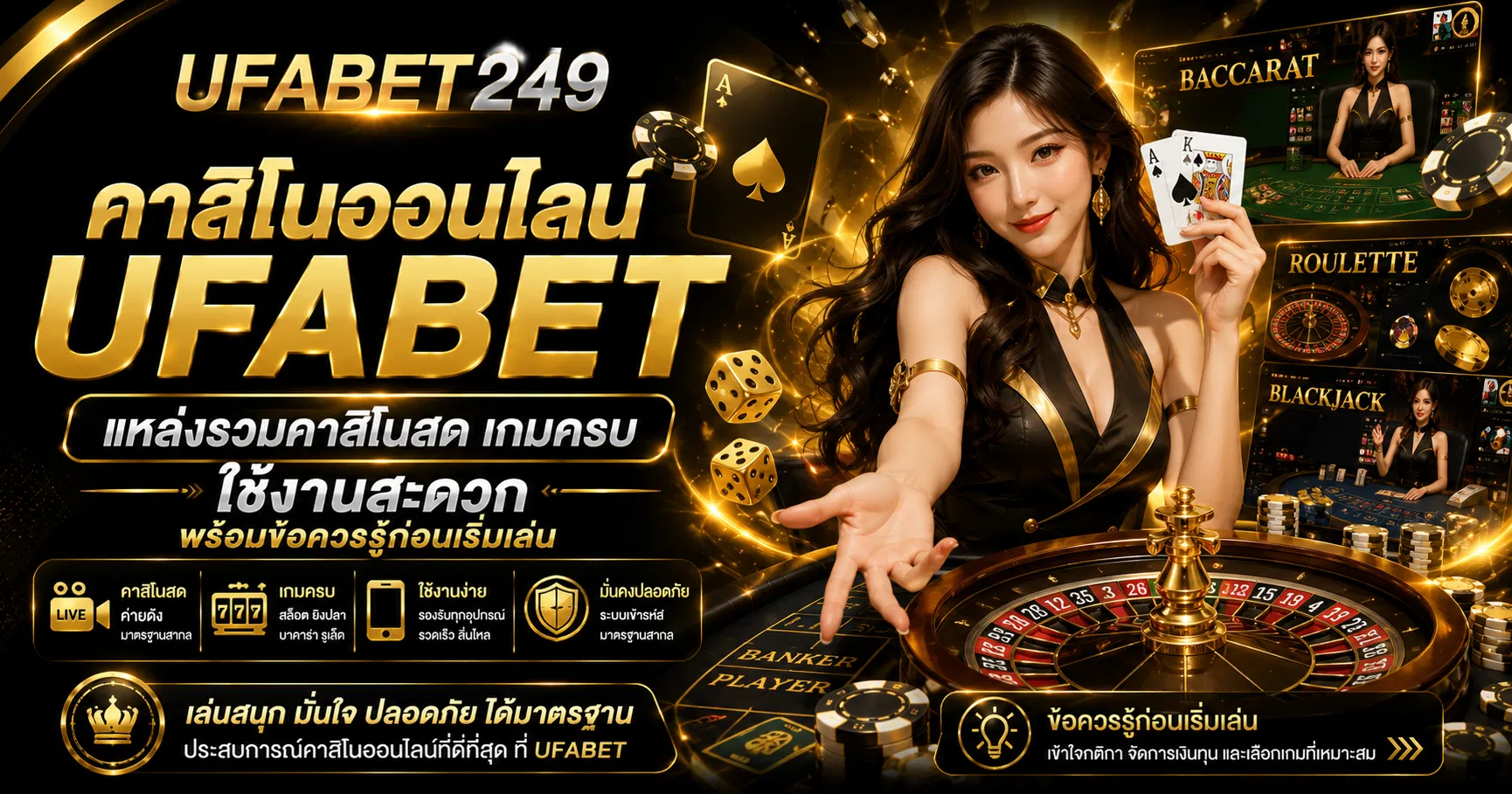 คาสิโนออนไลน์ UFABET