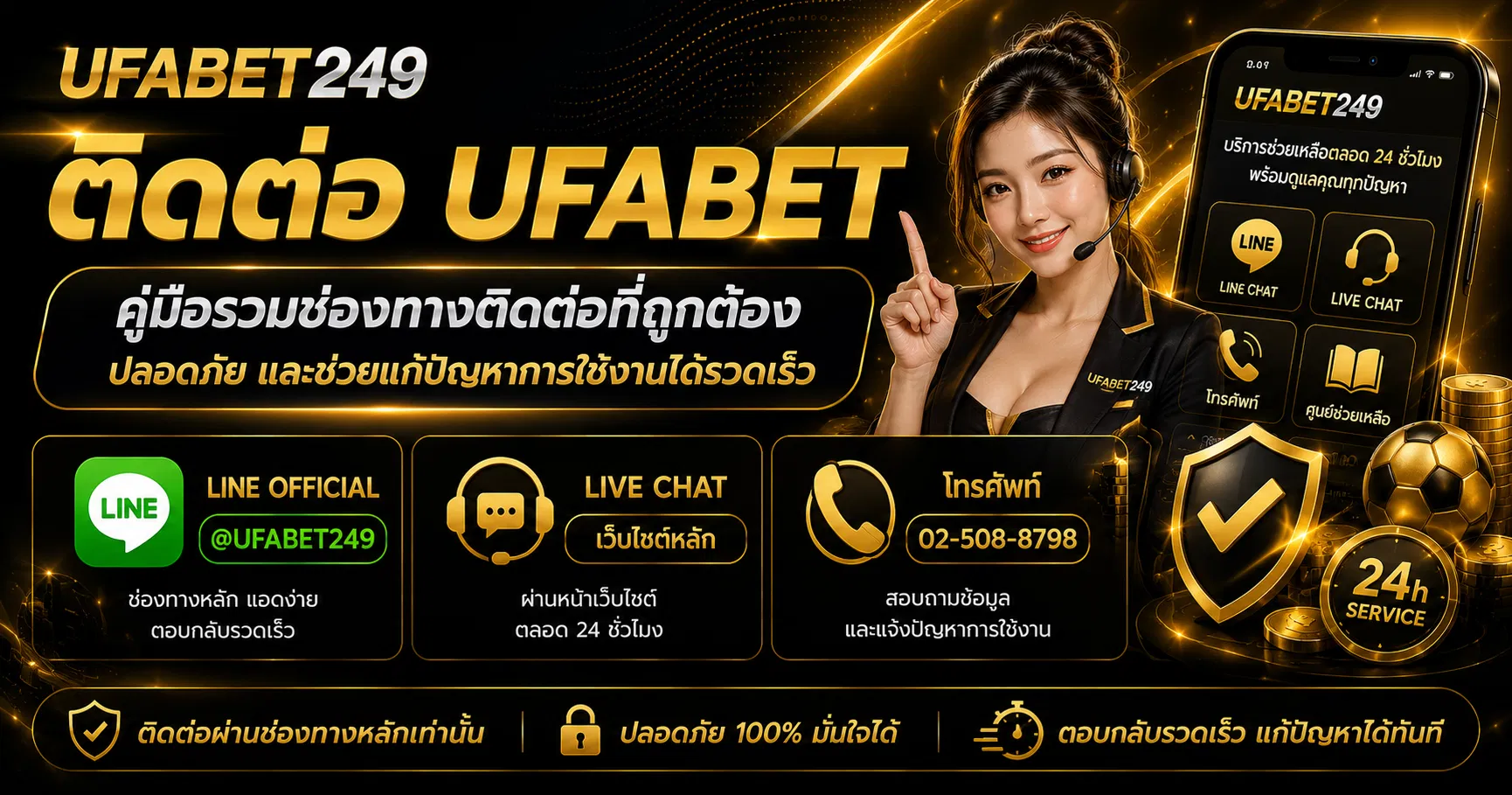 ติดต่อ UFABET